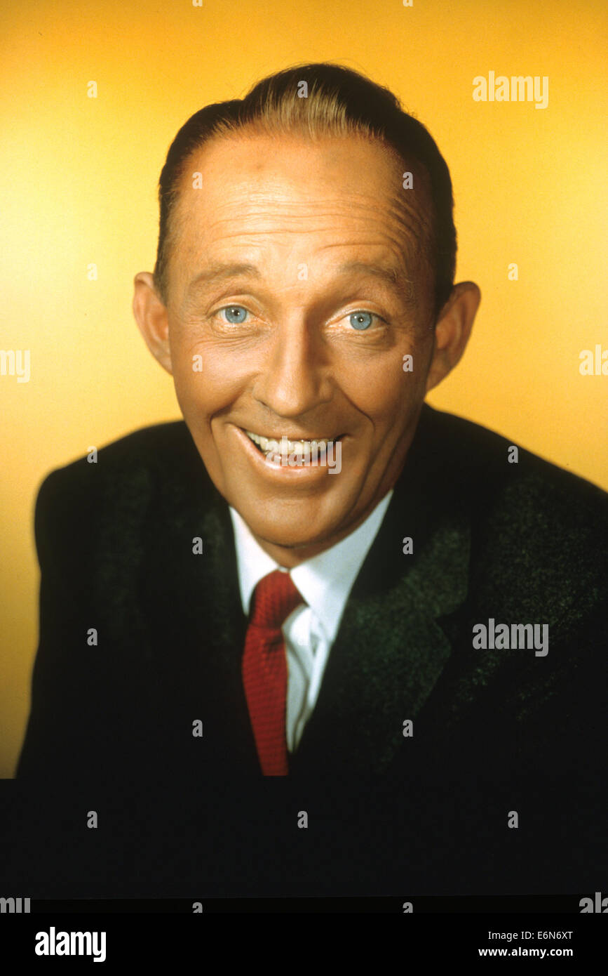 BING CROSBY (1903-1977) US singer and actor about 1940 Stock Photo