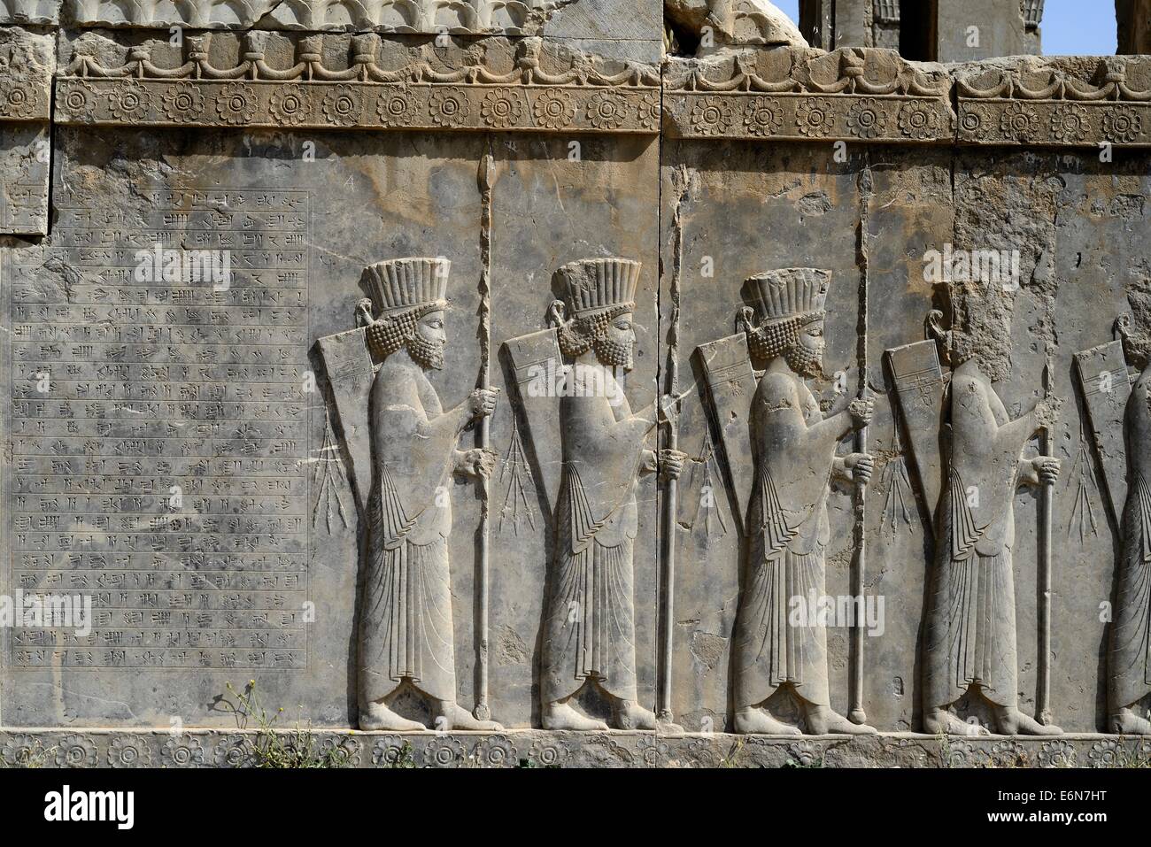 IRAN, Persepolis , Takht-e Jamshid ,The ceremonial capital of the ...
