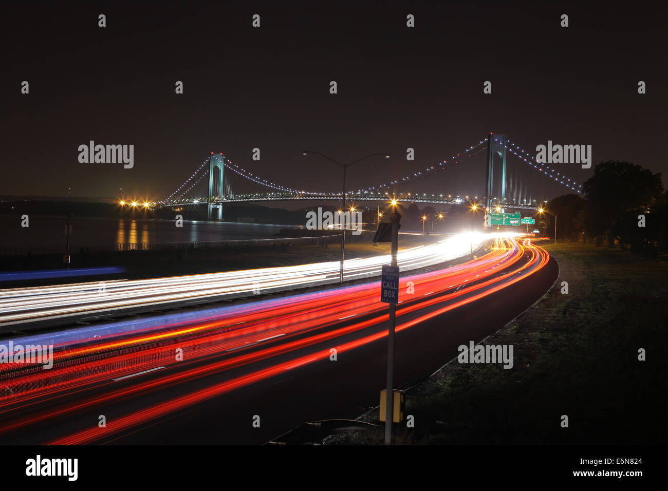 The VerrazanoNarrows Bridge , The largest and longest bridge in New