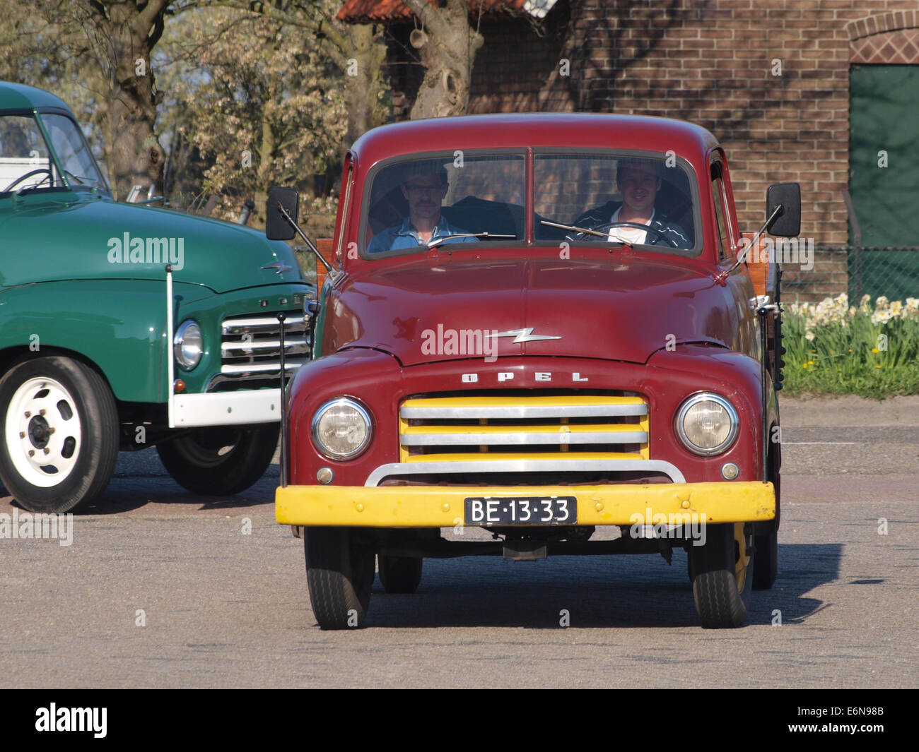 Opel Blitz 1,5t camion fourgon pompiers LF8 (1952) - SNC