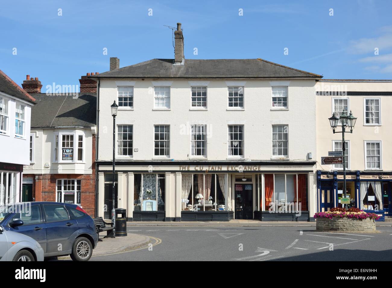 Centre of Coggeshall Stock Photo Alamy