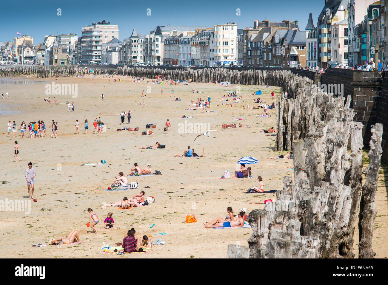 France Ille Et Vilaine Emerald Coast Saint Malo Plage Du