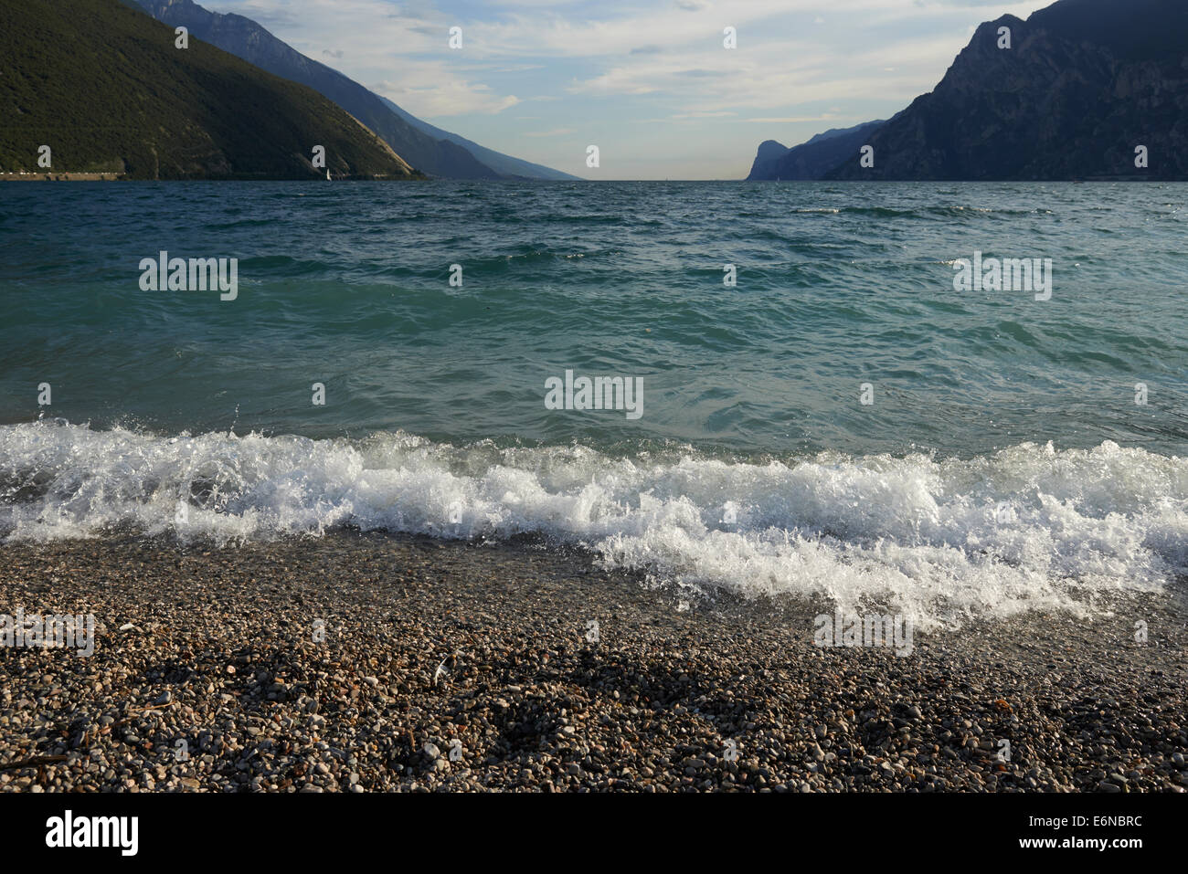 Lake Garda, Lago di Garda, Torbole, Nago, Italy, Europe, Windsurfing