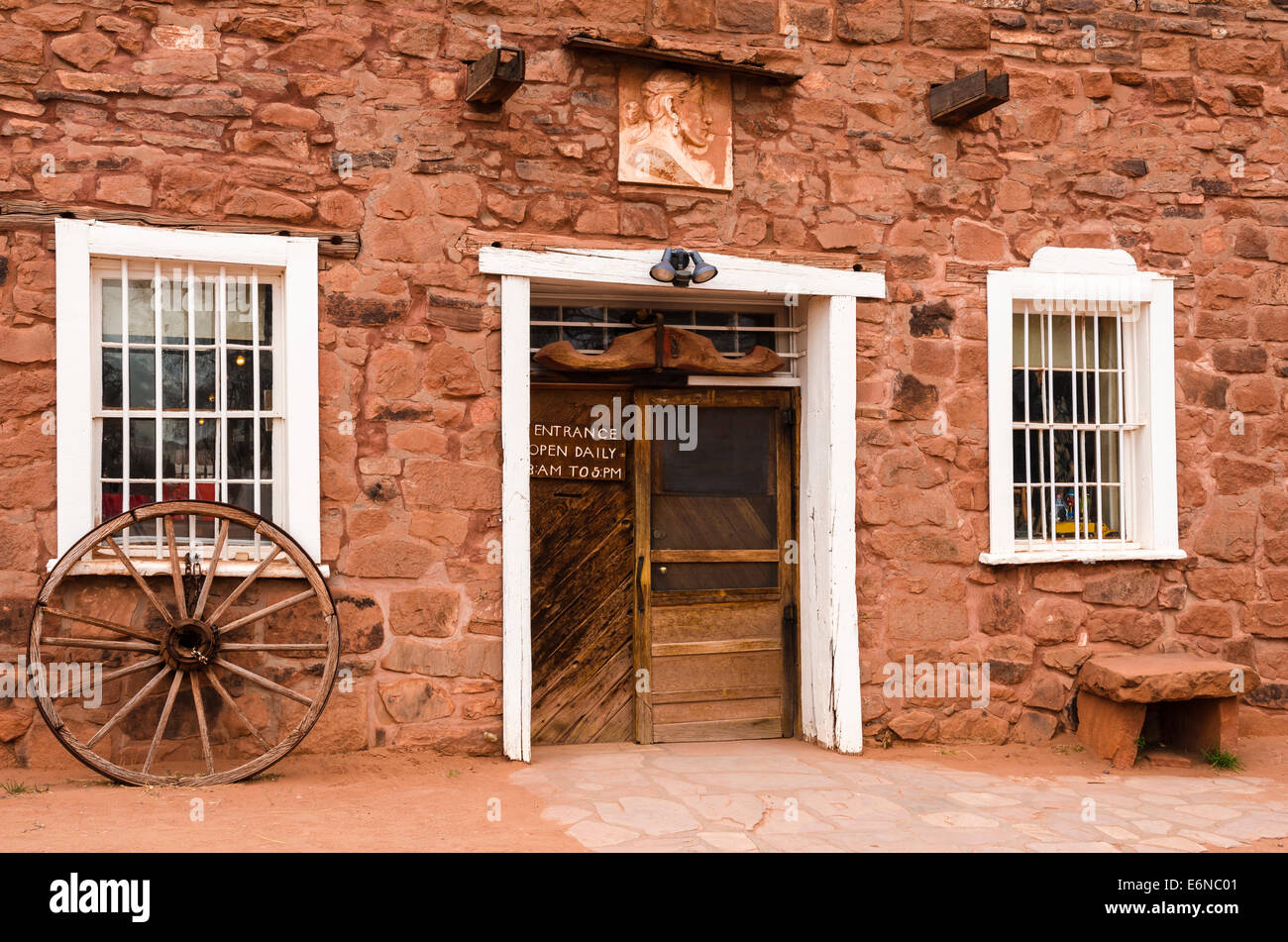 Hubbell trading post national historic hires stock photography and