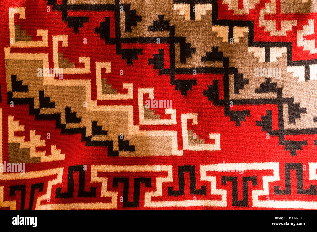Navajo rugs, Hubbell Trading Post National Historic Site, Arizona USA