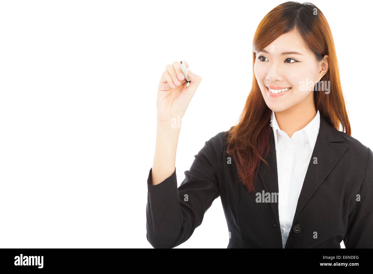 Business woman standing hi-res stock photography and images - Alamy