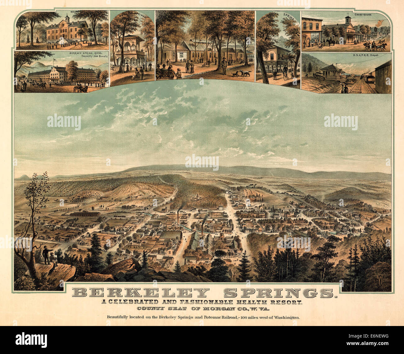 Berkeley springs hires stock photography and images Alamy
