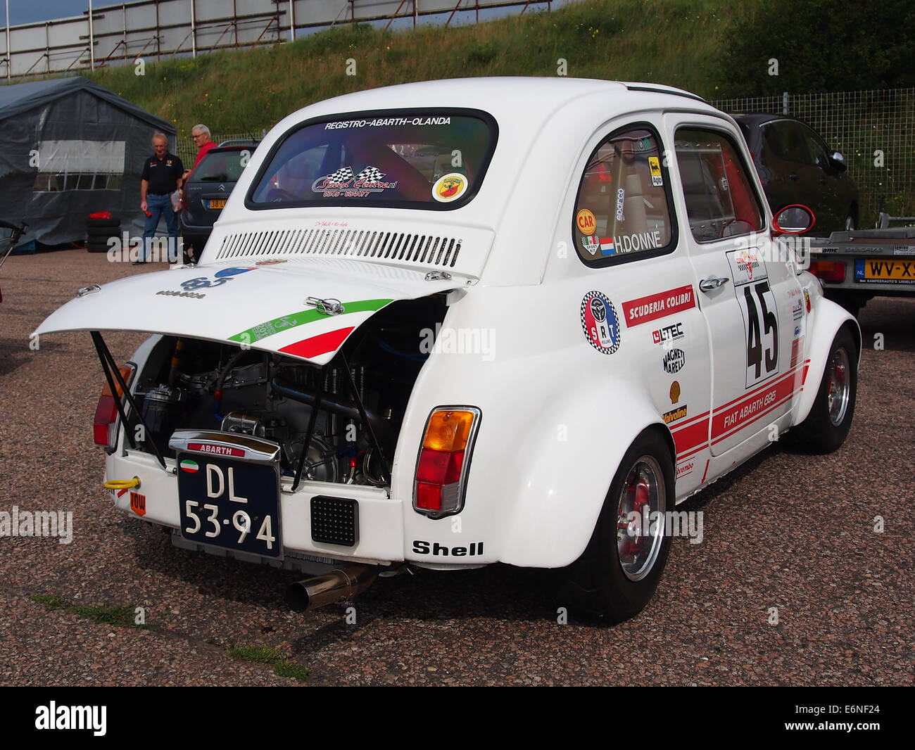 The FIAT 500 Abarth, shown in this photo, is a sportier, performance ...