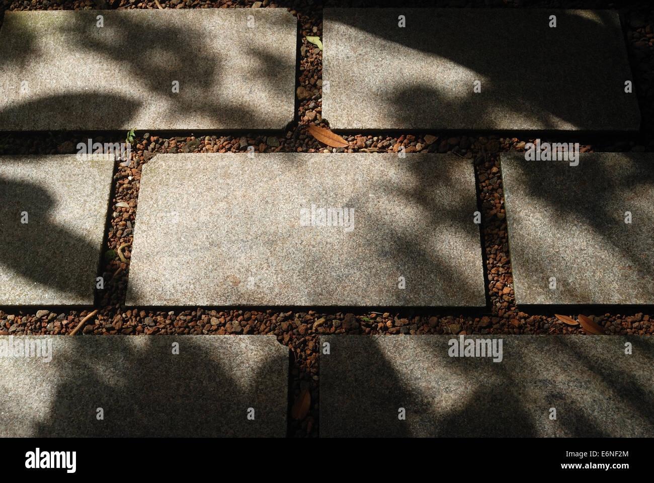outdoor stone tiles Stock Photo - Alamy