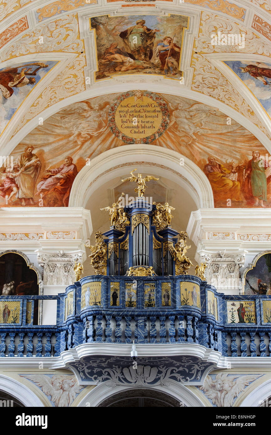 Baroque church St. Joseph in Kreszow, Poland, Europe Stock Photo