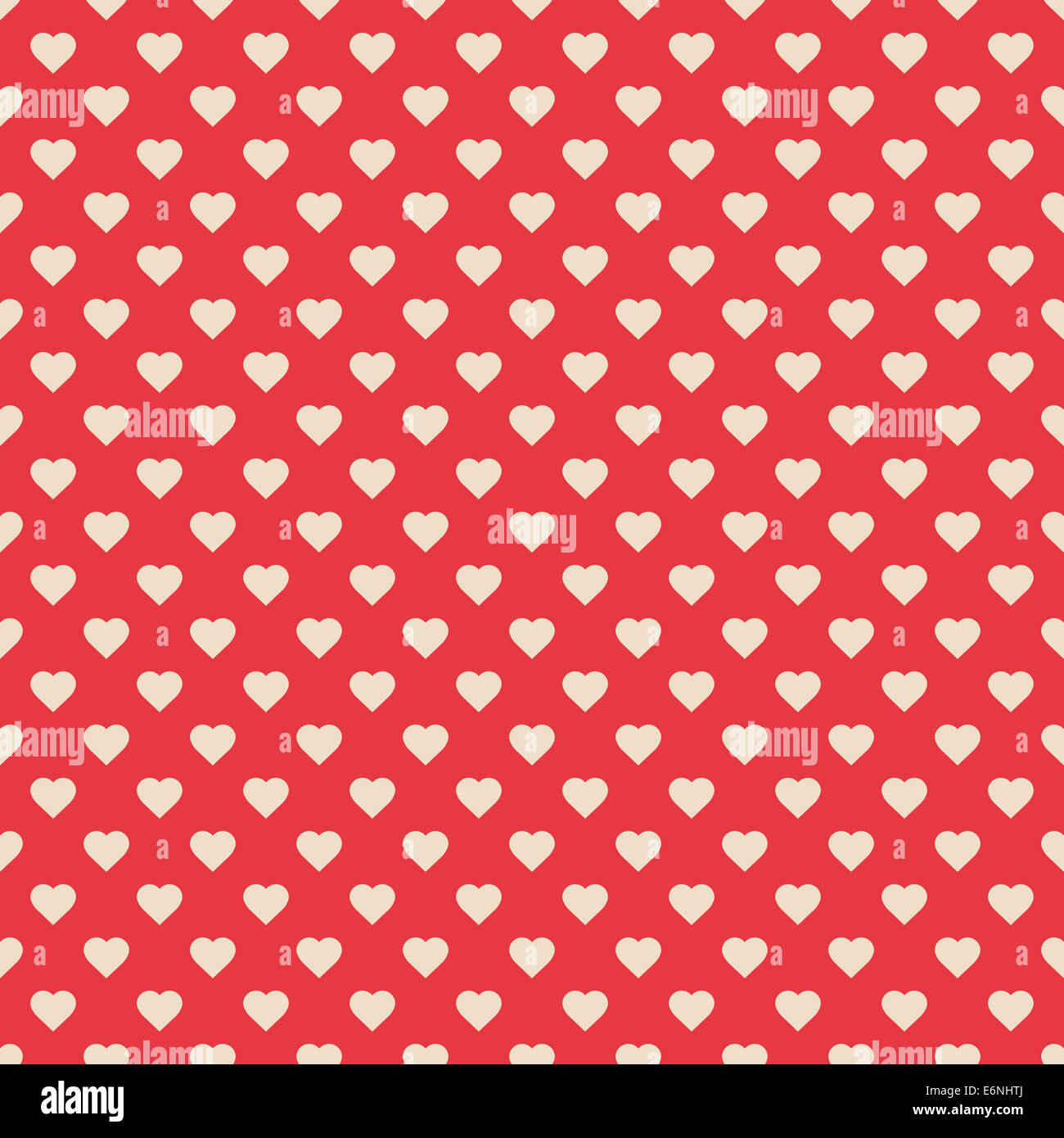 Seamless pattern red with hearts Stock Photo - Alamy