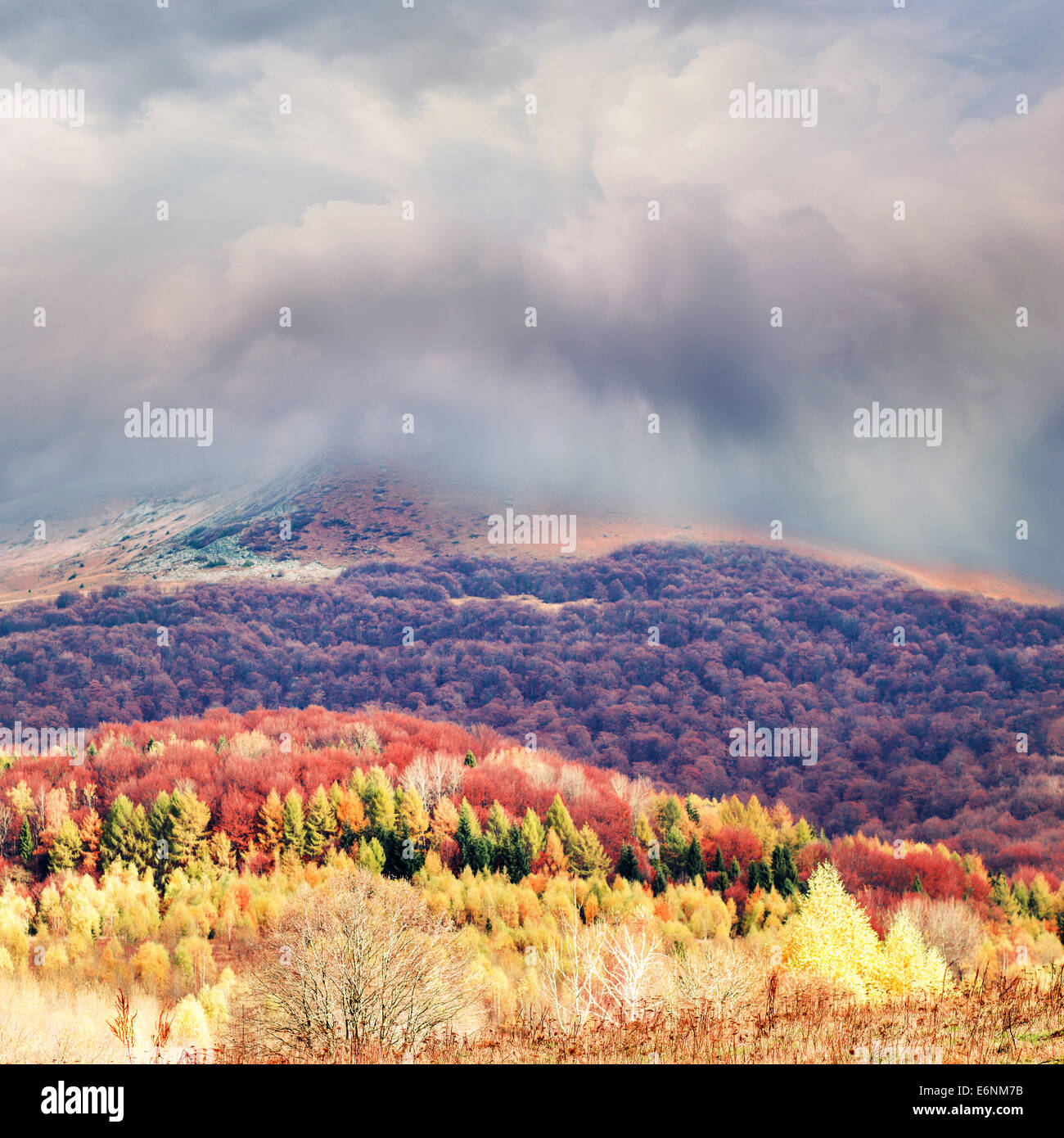 Field mountains storm hi-res stock photography and images - Alamy