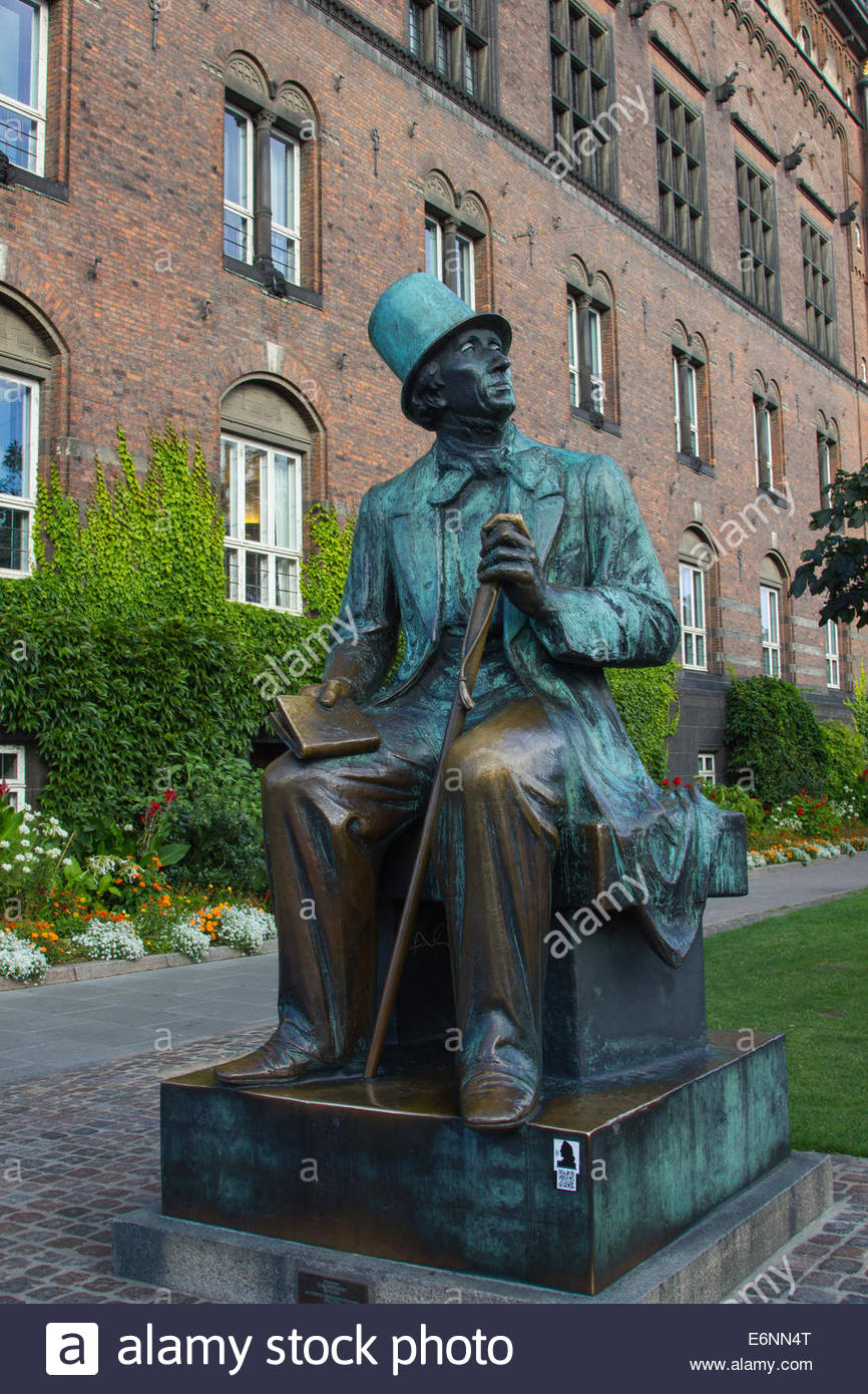 Hans Christian Andersen Statue Copenhagen Stock Photos & Hans Christian ...