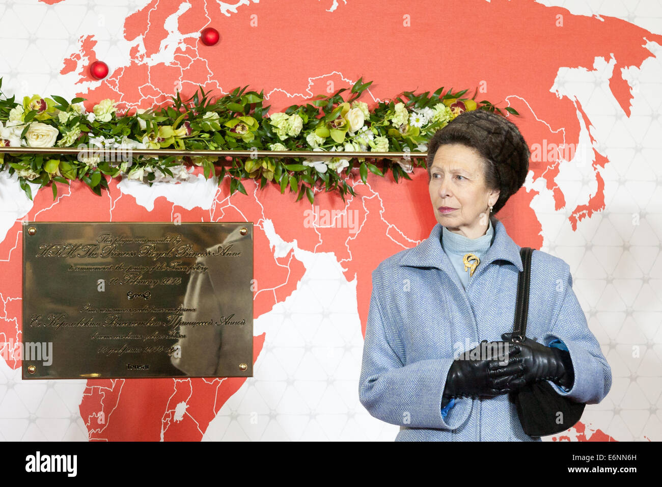 HRH Princess Anne has officially opened the new Tensar manufacturing ...