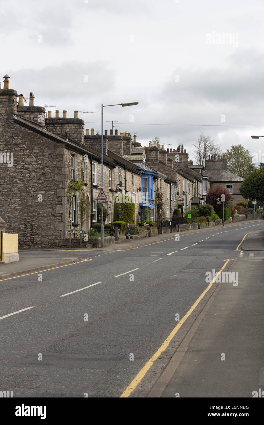 A684 Sedbergh Road, Kendal, Cumbria. This is the main road for traffic