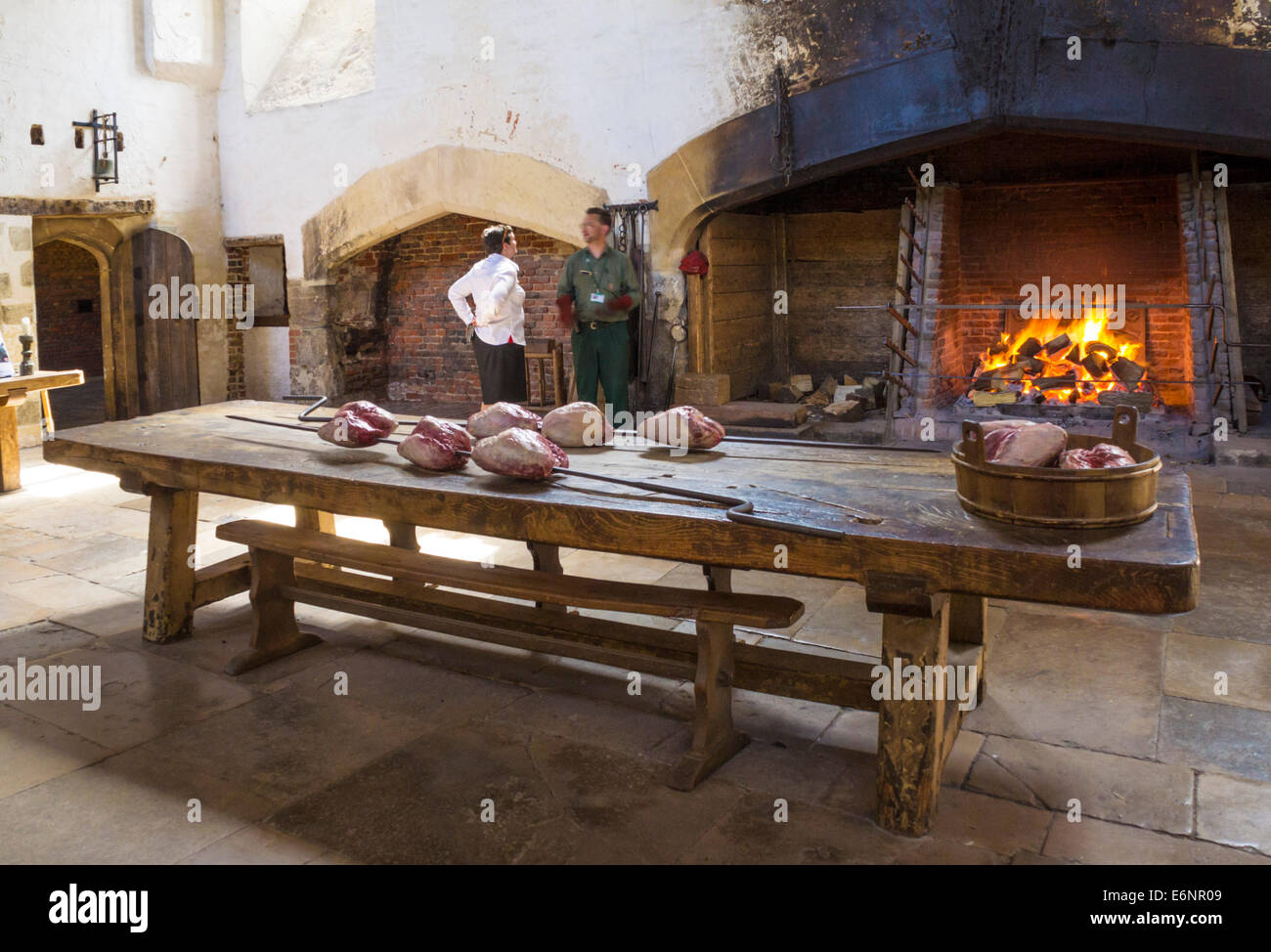 Henry VIII's Kitchens Hampton Court Palace London England UK GB EU Europe Stock Photo