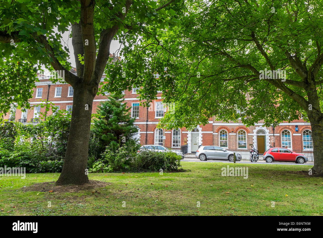 Southernhay gardens, Exeter, Devon, England, UK Stock Photo Alamy