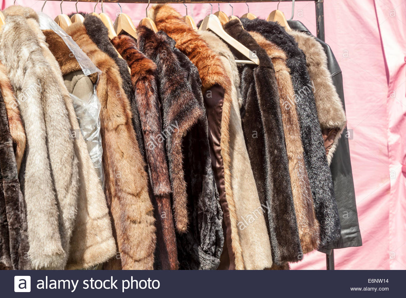 Coats Hanging High Resolution Stock Photography and Images Alamy