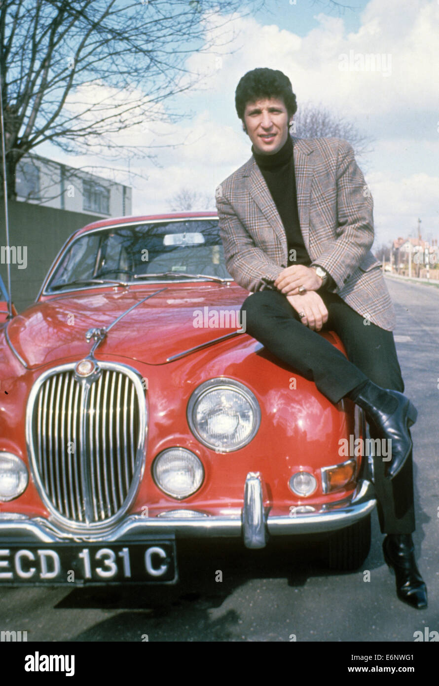 TOM JONES UK pop singer in January 1966. Photo: Tony Gale Stock Photo