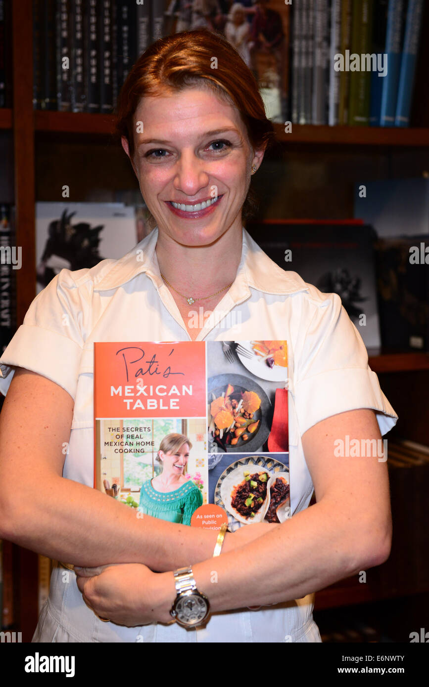 Pati Jinich promotes and signs copies of her new book 'Pati's Mexican Table' at Books And Books  Featuring: Pati Jinich Where: Coral Gables, Florida, United States When: 21 Feb 2014 Stock Photo