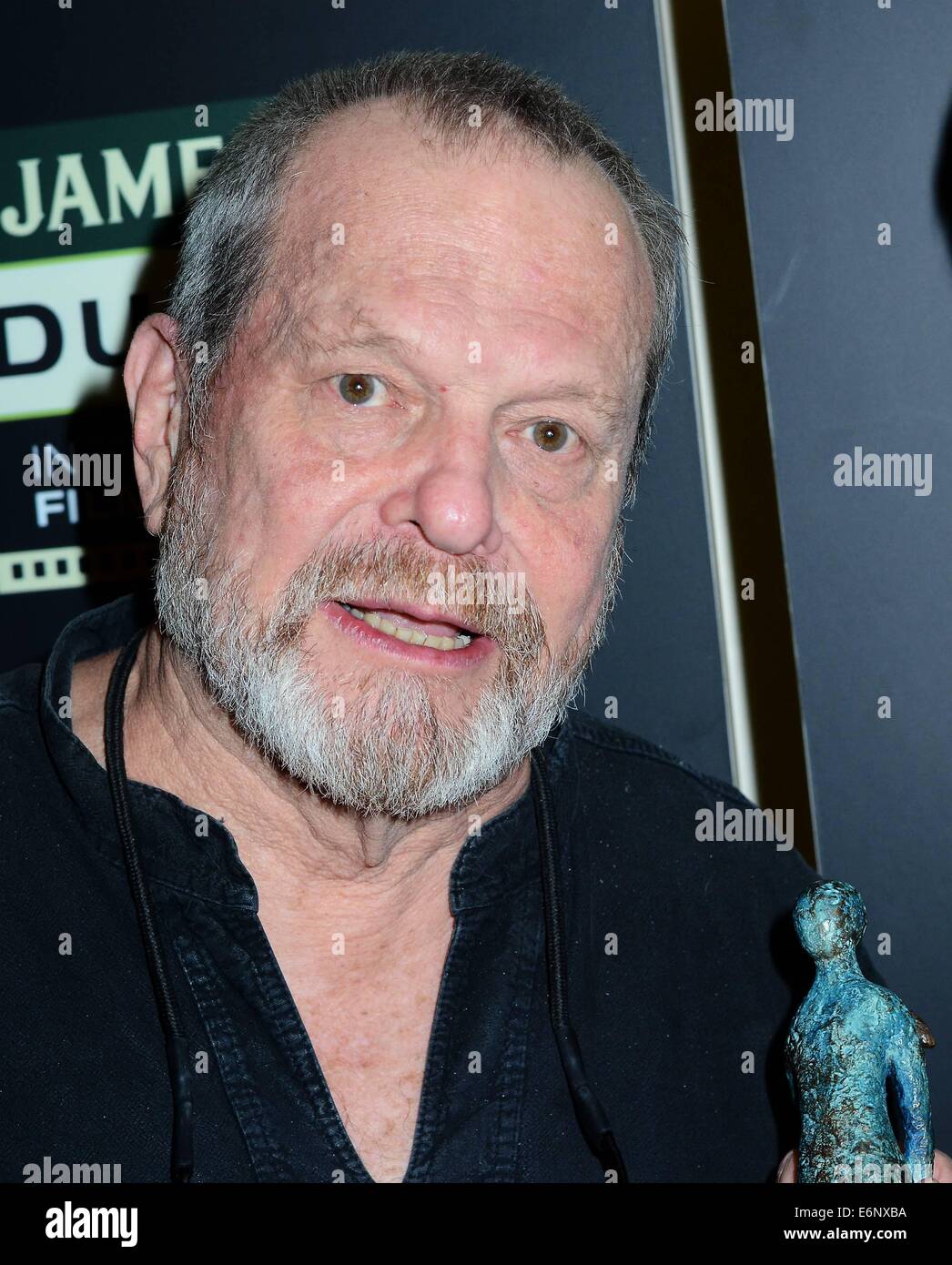 Director Terry Gilliam is presented with a Jameson Dublin International