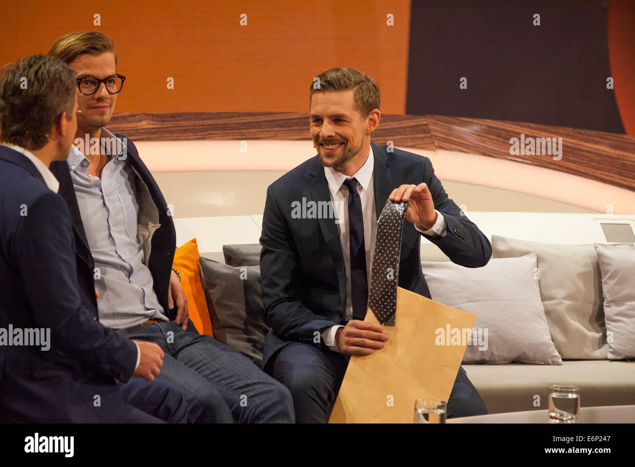 German Wetten Dass...? ZDF TV Show live from Duesseldorf. Featuring