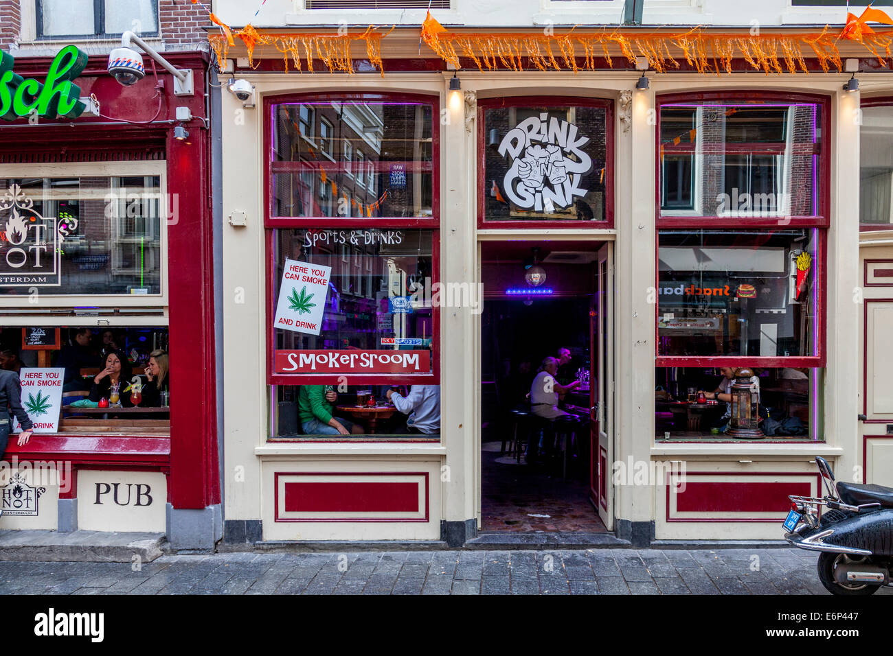 Drink and Sink Amsterdam, Holland Stock Photo Alamy
