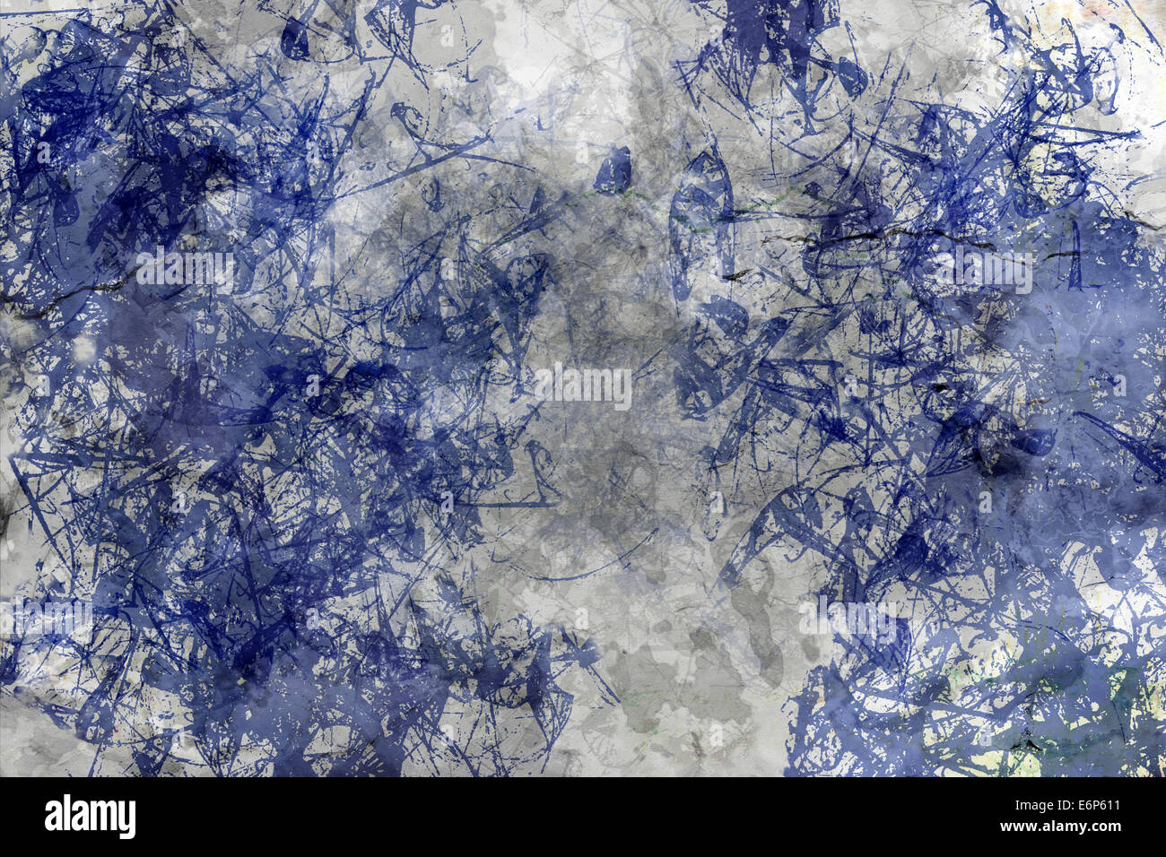 Grungy blue and grey textured wallpaper background Stock Photo Alamy