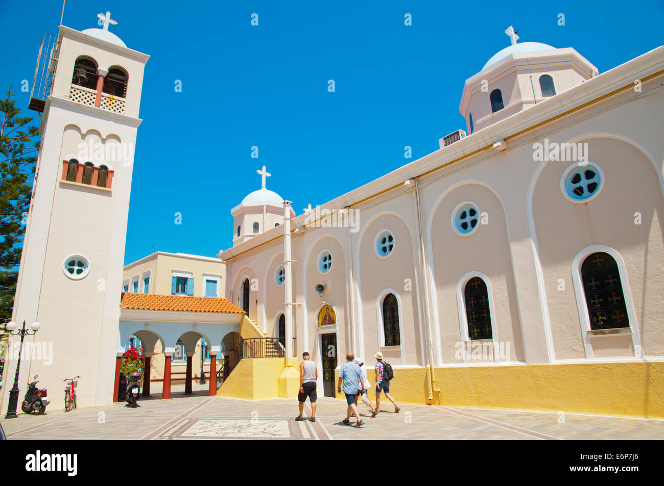 Agia Paraskevi, the church of Christ, Kos town, Kos island, Dodecanese islands, Stock Photo