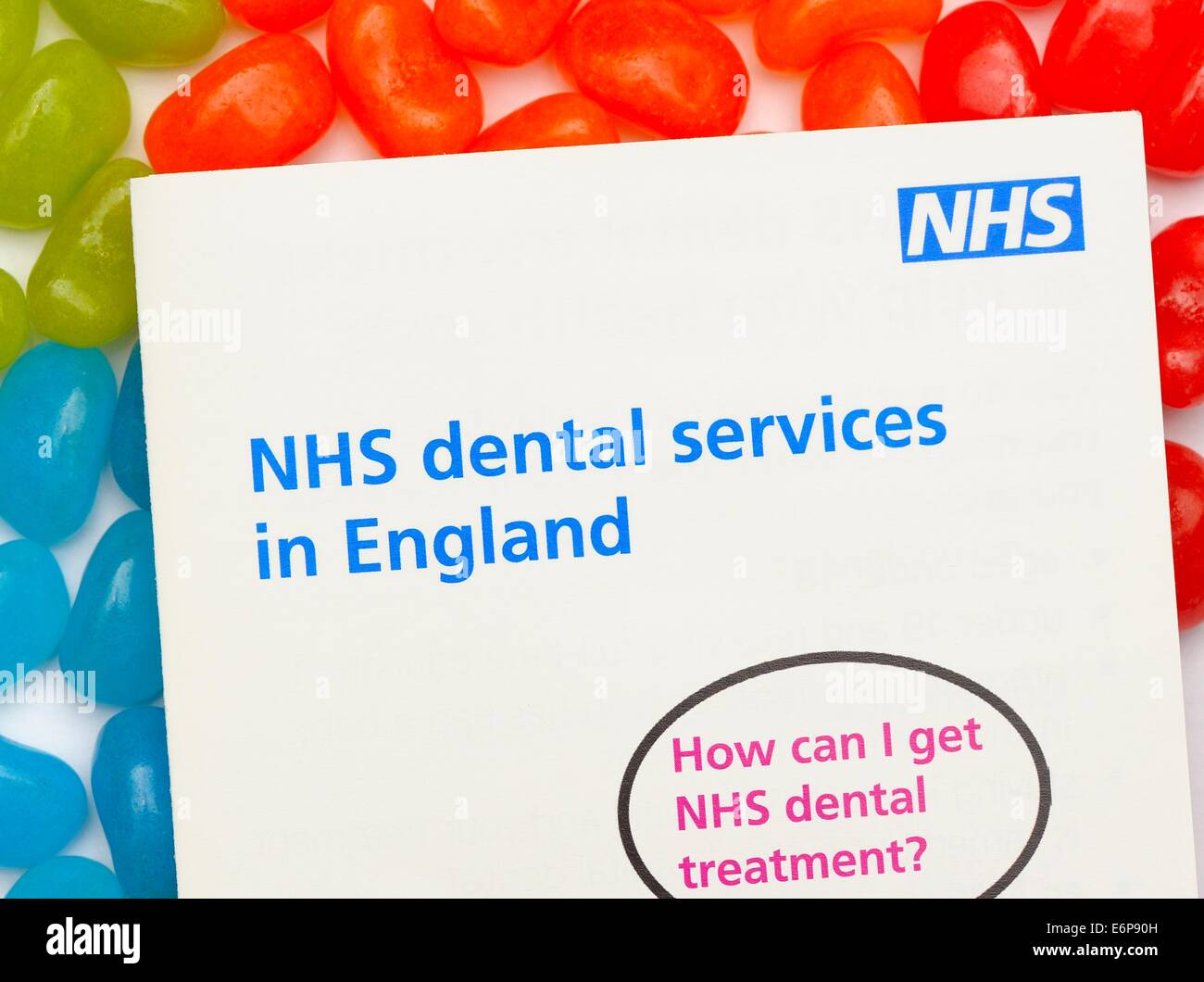 NHS dental services in England uk Stock Photo