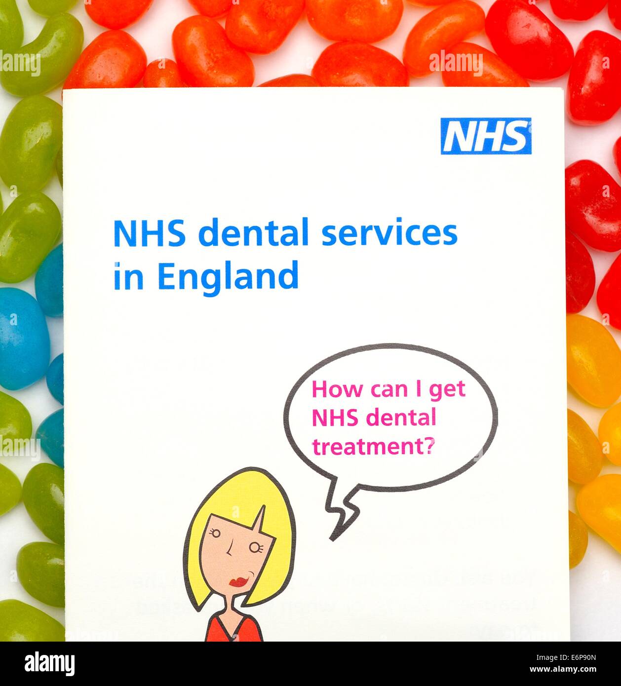 NHS dental services in England uk Stock Photo