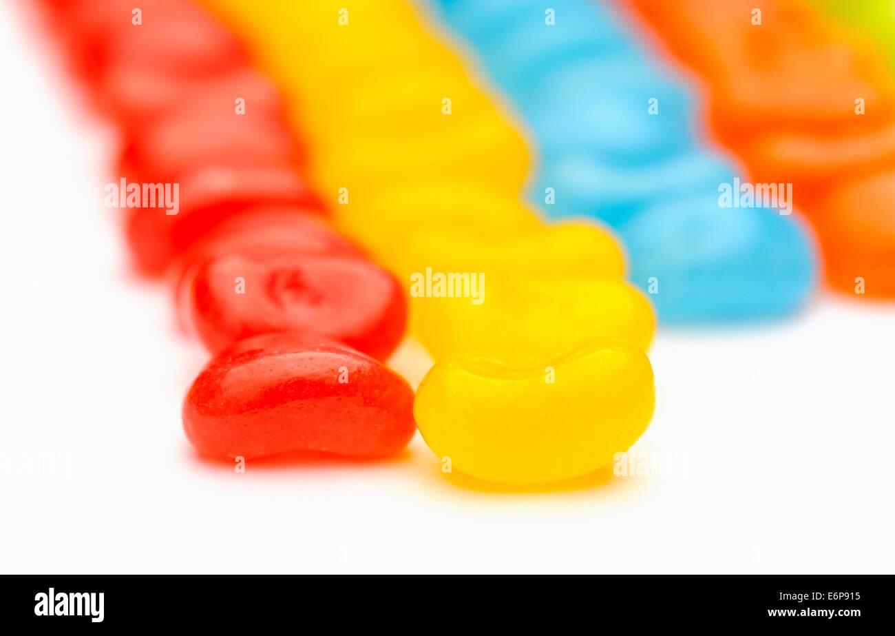 Single Red Jelly Bean Sweet High Resolution Stock Photography and ...