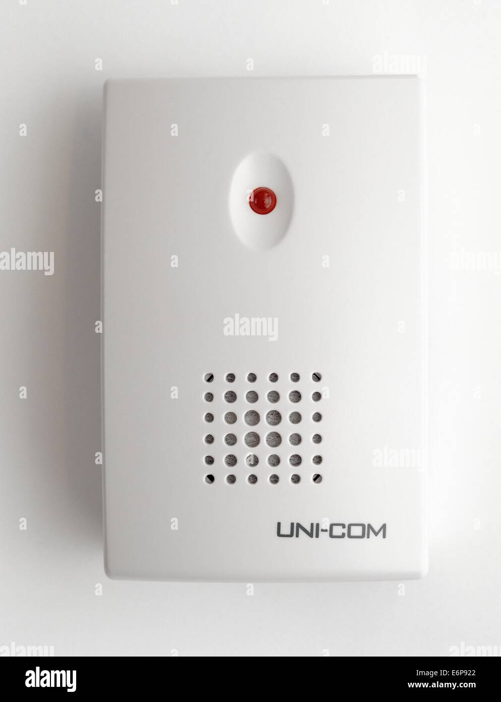 Alarm Ringer External Uni-com doorbell alarm ringer unit Stock Photo - Alamy