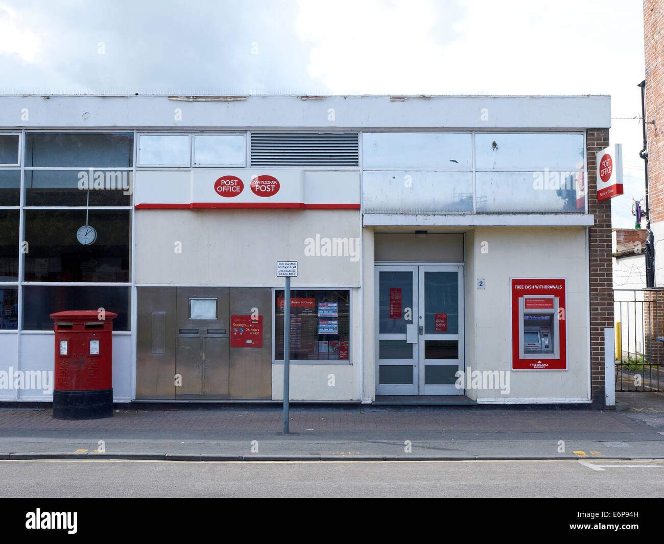 Post office on Water Street in Rhyl Wales UK Stock Photo