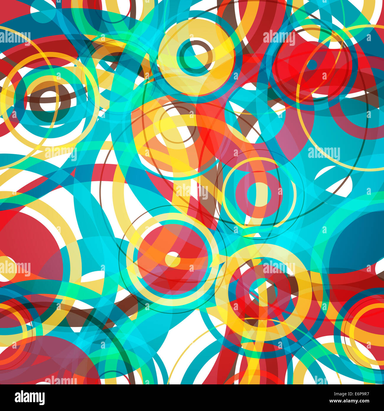 abstract wallpaper with colorful circles Stock Photo - Alamy