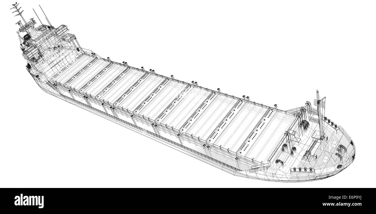 Cargo freight river barge Black and White Stock Photos & Images Alamy