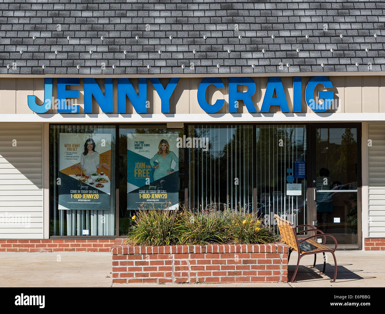 Jenny Craig location exterior, Mt. Laural, New Jersey, USA Stock Photo