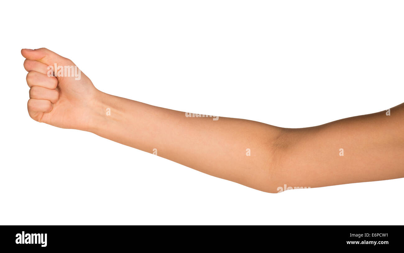 Woman fist hi-res stock photography and images - Alamy