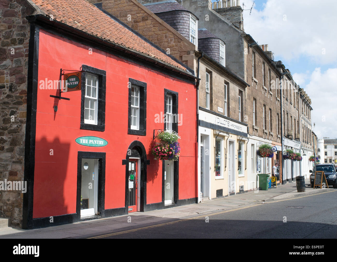 High Street, Haddington, East Lothian, Scotland, Europe Stock Photo Alamy