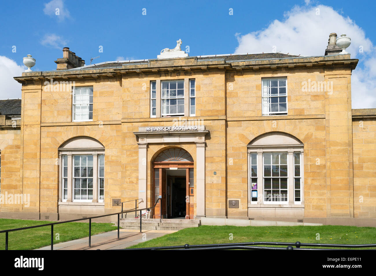 Bank of Scotland  Haddington, East Lothian,  Scotland, Europe Stock Photo