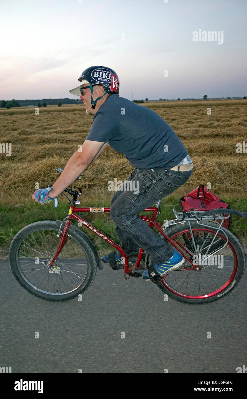 Helmet wearing hi-res stock photography and images - Alamy
