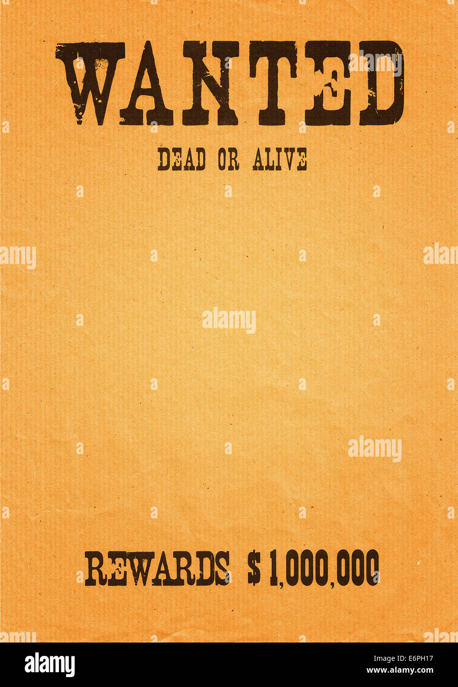 Western Wanted Poster Sayings