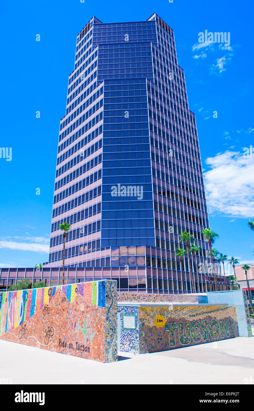 View of downtown Tucson Arizona Stock Photo Alamy