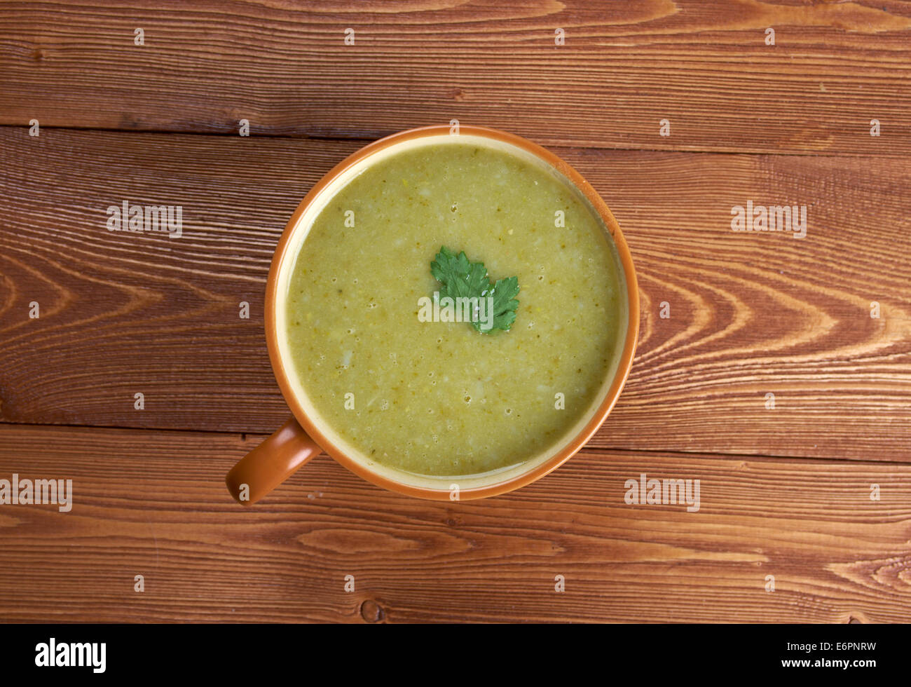 Minestra di zucchine - Italian zucchini soup Stock Photo - Alamy