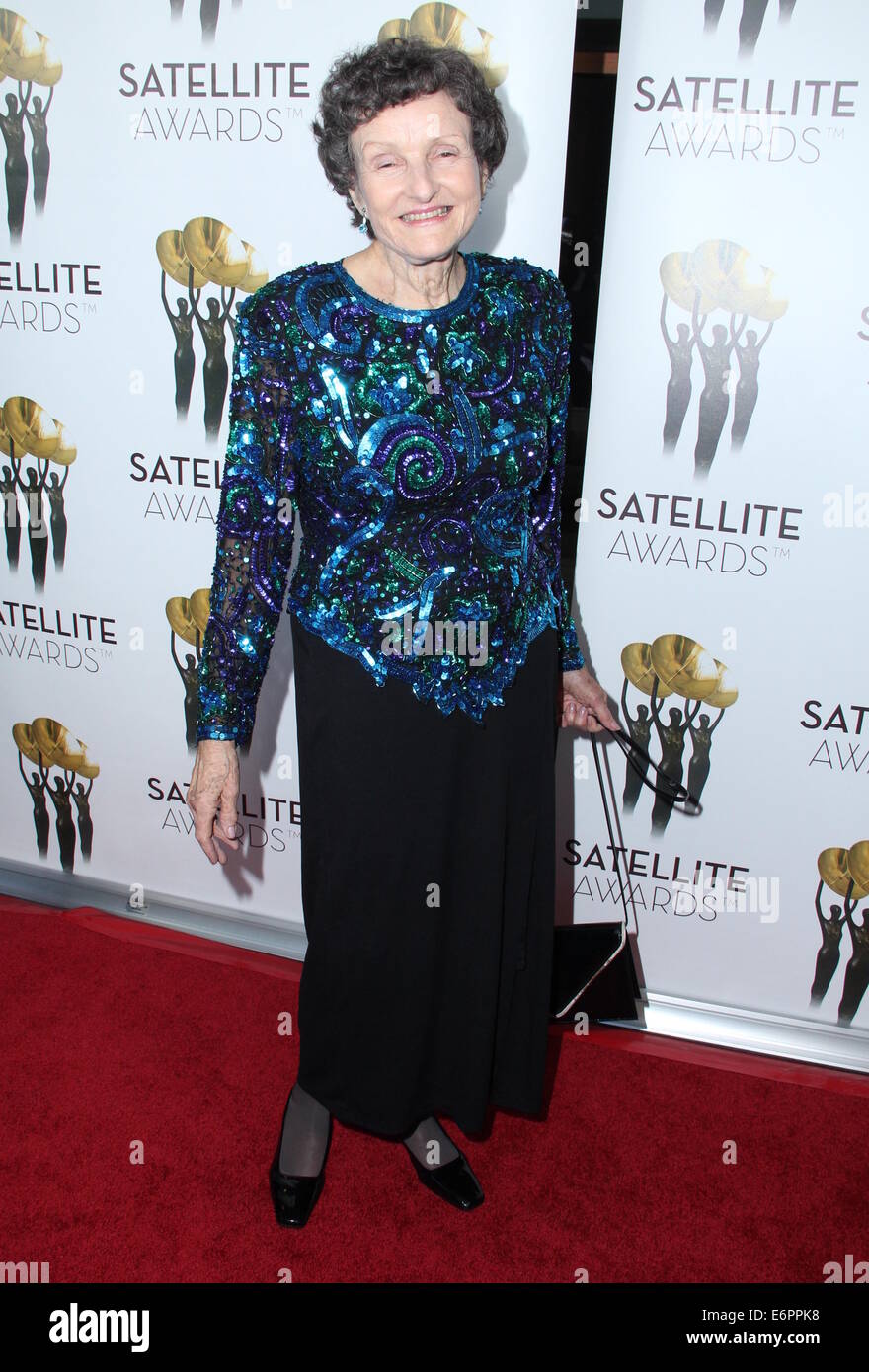 International Press Academy Satellite Awards at InterContinental Hotel - Arrivals  Featuring: Guest Where: Los Angeles, California, United States When: 23 Feb 2014 Stock Photo