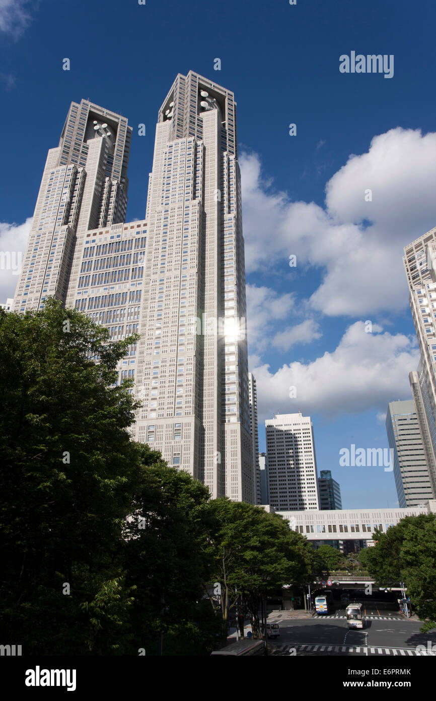 Tokyo Metropolitan Government Office Stock Photo Alamy
