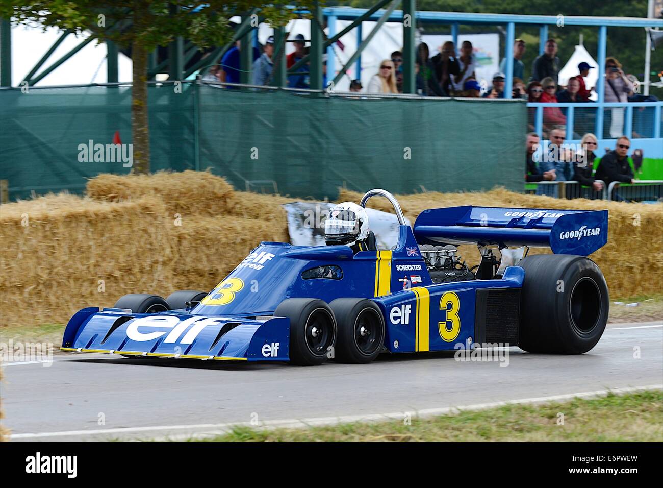 Tyrrell P34 6 wheeler Formula 1 car at Chris Evans