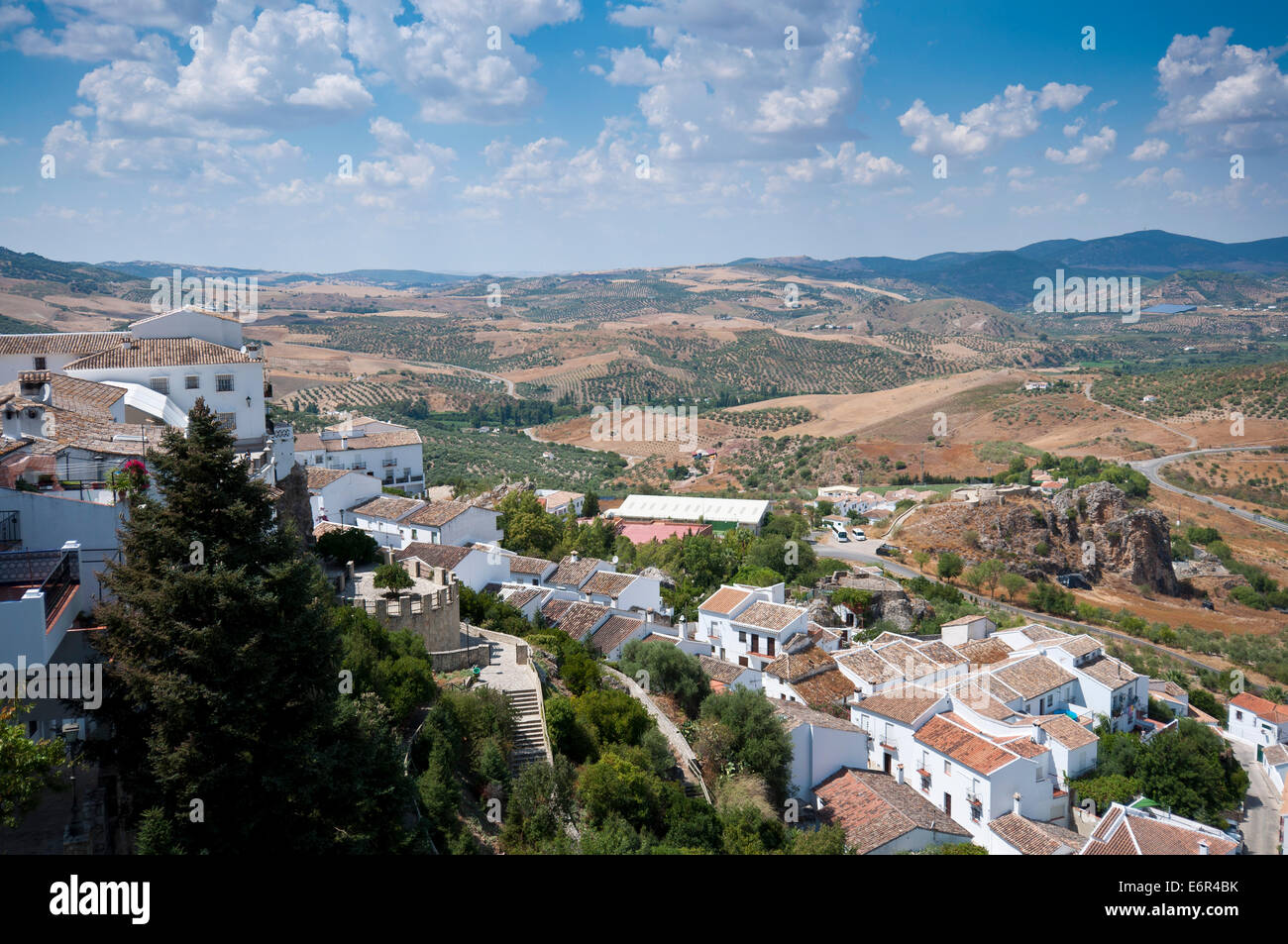 Views of Zahara de la Sierra, Spain Stock Photo - Alamy