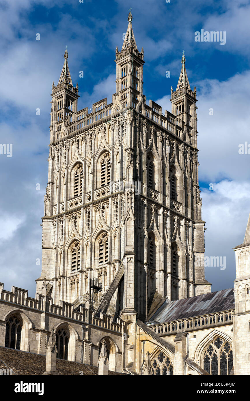 Cathedral church of St Peter and the Holy and Indivisible Trinity - view of Tower. Stock Photo