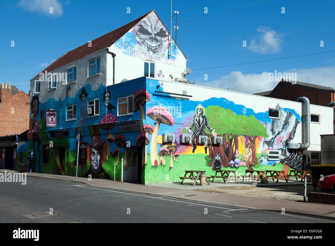 The Brunswick Public House, Park Road, Gloucester, England, UK Stock Photo Alamy
